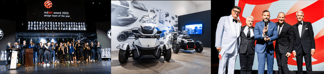 BRP marque l’histoire aux prix Red Dot 2025